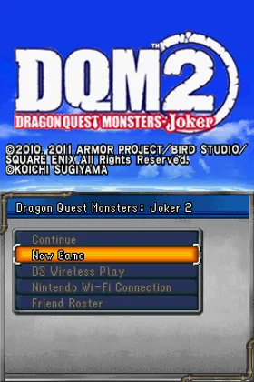 Dragon Quest Monsters - Joker 2 (USA) (En,Fr,De,Es,It) screen shot title